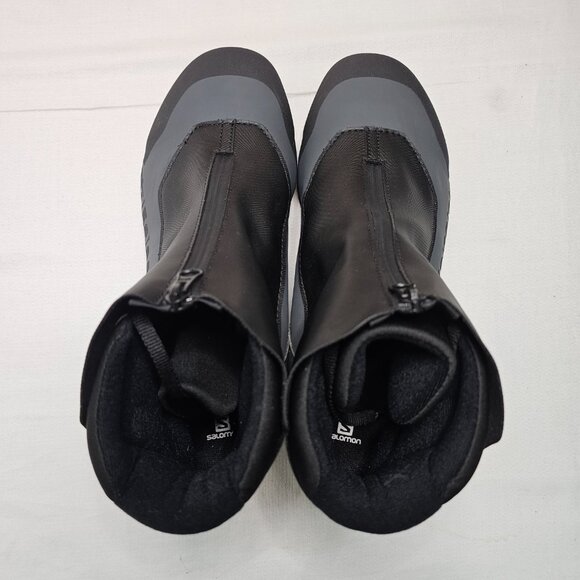 Salomon Escape Prolink Ski Boots Black Gray Cross Country Men's Size 10.5 - Picture 5 of 12